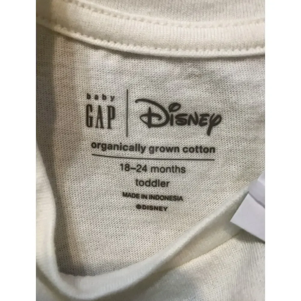 NWT Gap Organic Minnie Mouse Tee, 18-24 Months